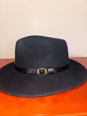 Safari Fedora Hat - Bailey of Hollywood Litefelt - Black